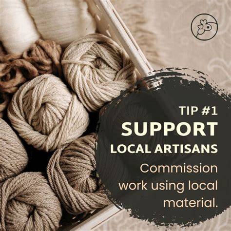 support local artisans