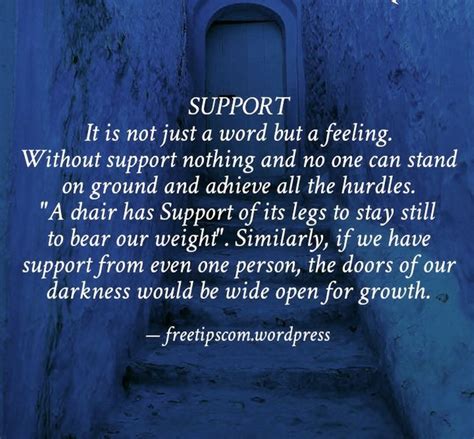 Support Motivational Quote Image