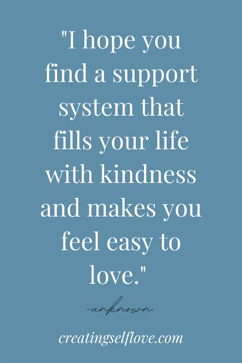 Support System Quotes