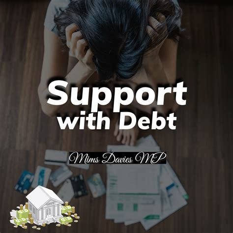 support with debt