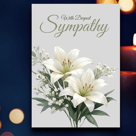 Supportive Condolence Image