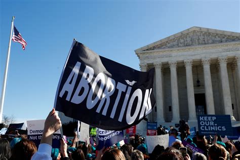 Supreme Court Abolishes Abortion Law Roe V. Wade
