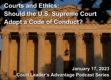 supreme court code of conduct 2023