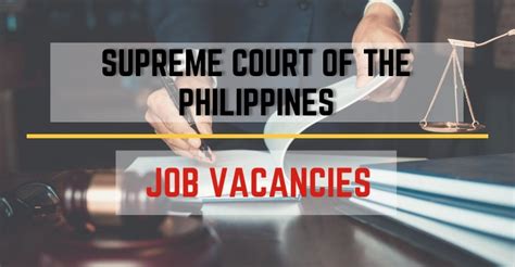 supreme court job vacancies