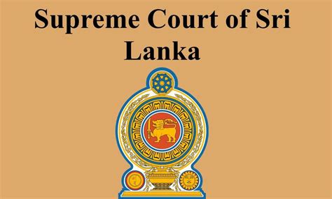 supreme court judgement sri lanka