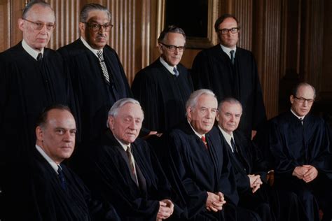 supreme court justices in 1973 biography