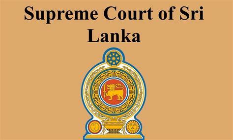 supreme court of sri lanka judgments