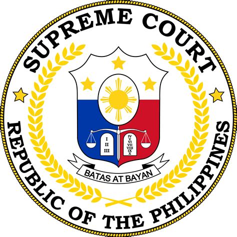 supreme court of the philippines logo png
