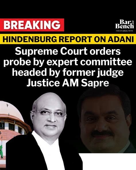 supreme court on adani issue