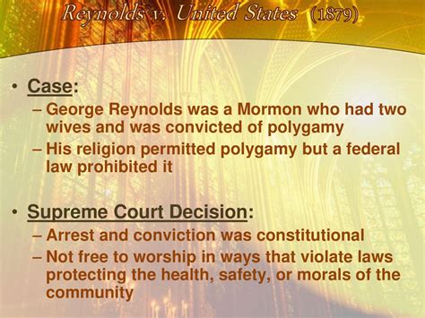 supreme court ruling on polygamy