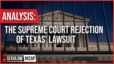 supreme court texas lawsuit
