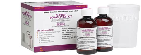 Suprep Bowel Prep Kit: Effective Colonoscopy Preparation Solution