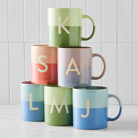 Sur La Table Monogram Mug