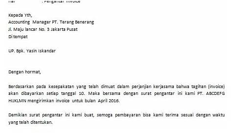Contoh Surat Pengantar Donasi Indonesia University - IMAGESEE