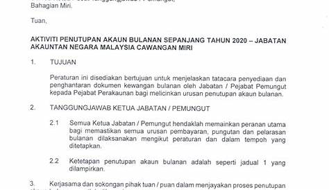 Jabatan Akauntan Negara Malaysia (JANM) - AKTIVITI PENUTUPAN AKAUN