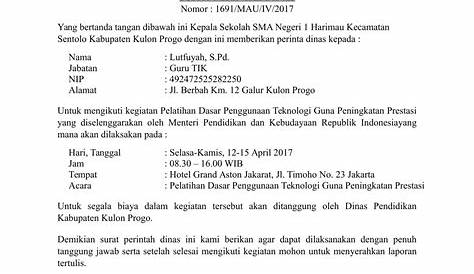 Surat Serahan Tugas / Download Contoh Surat Jalan Tugas - Surat edaran