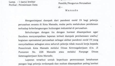 Detail Contoh Surat Pengaduan Phk Sepihak Ke Disnaker Koleksi Nomer 8