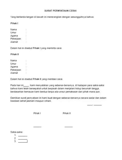 surat cerai faskh