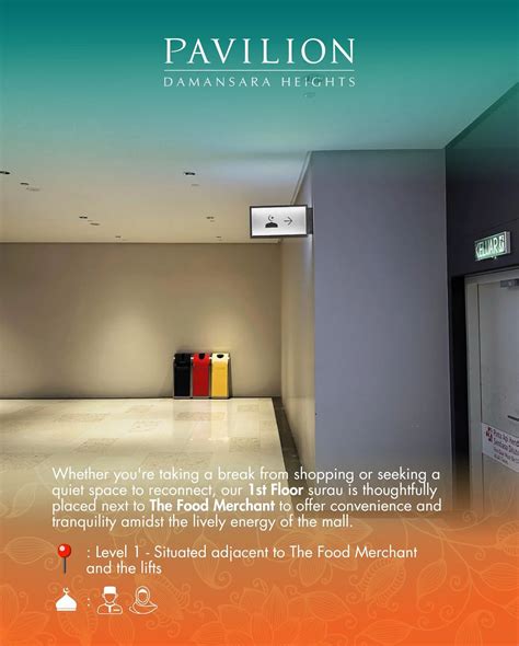 Tawaran Terbaik: Kunjungi Surau Pavilion - Tempat Ibadah Terindah di Bandar!