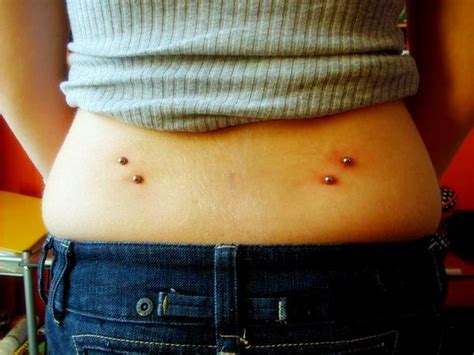 surface back piercing