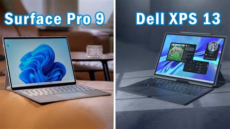 surface pro 9 vs dell xps 13 2 in 1