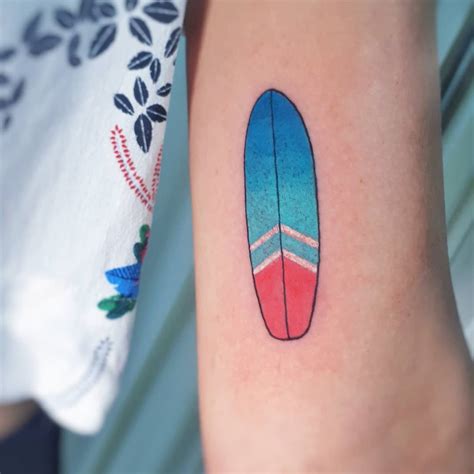 Innovative Surfboard Tattoo Designs References