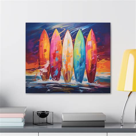 Surfboard Canvas Art