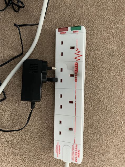 Surge Protector Outlet Flashing Red