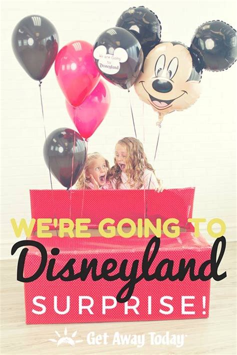 Fun Ways to Surprise Your Kids with a Trip to Disneyland! Disney trip