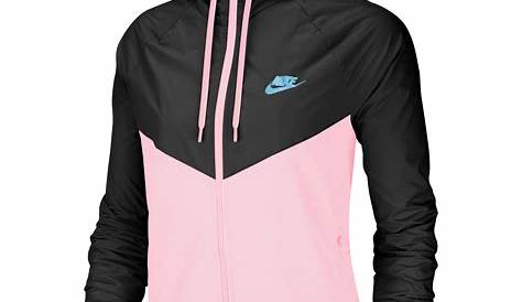 Survetement Nike Femme Noir Et Rose Jogging Fille En Polaire