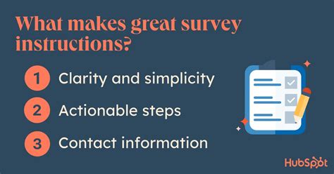 Survey Instructions Examples