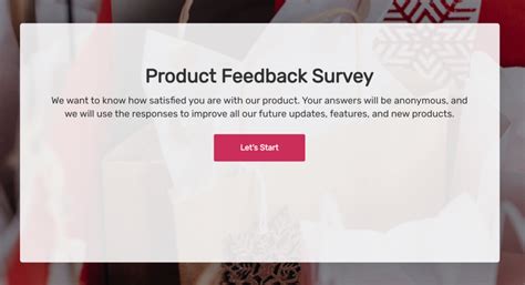 survey introduction message example
