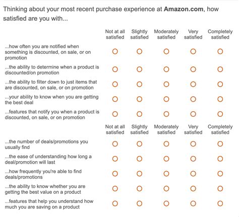 survey questions examples for feedback