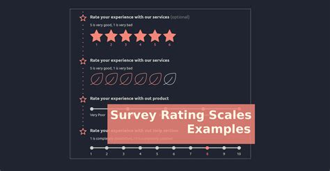 survey questions examples rating scale