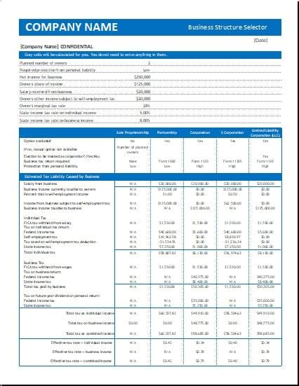 survey report format in excel