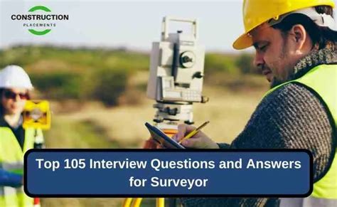 surveyor interview questions and answers