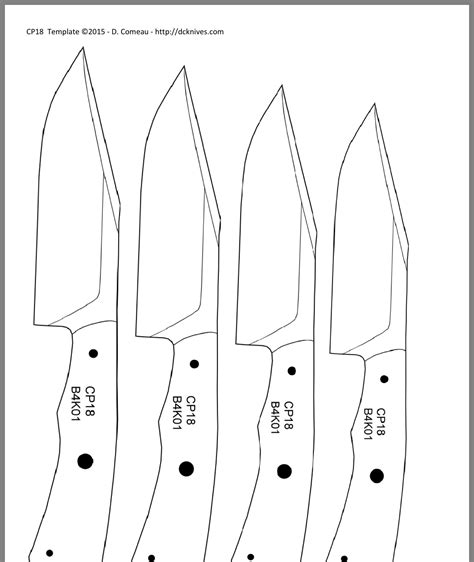 Survival Knife Patterns