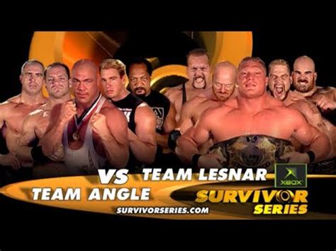 survivor series 2003 team angle