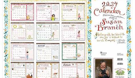 Susan Branch Calendar 2024