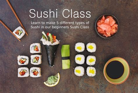 Sushi Class Booking