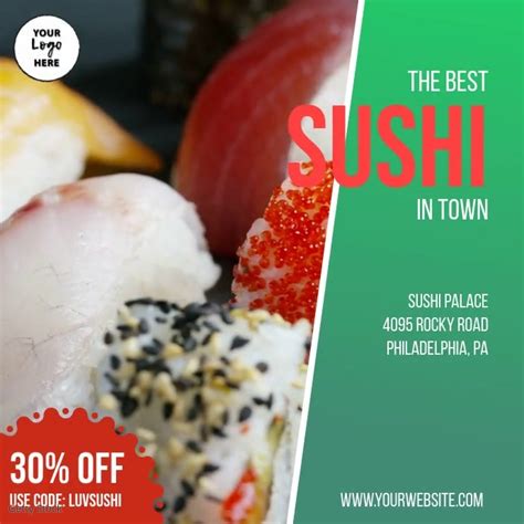 sushi discount code