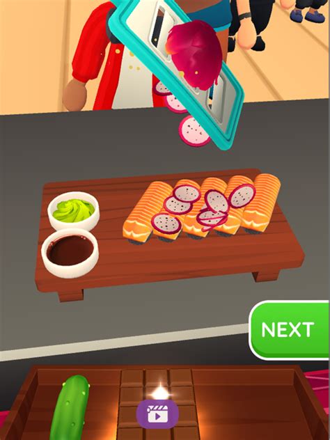 sushi roll 3d - asmr food game
