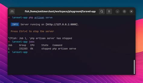 Suspend Background Jobs Linux