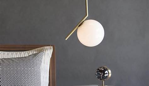 Suspended Bedside Lamps LED Creative Modern Concise Warm Chandeliers
