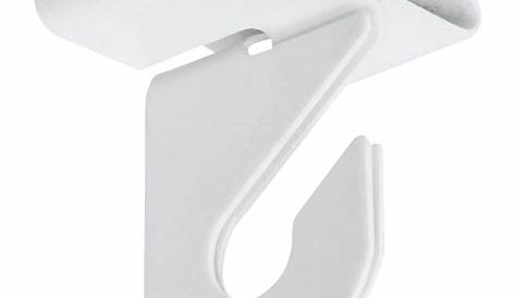 Heavy Duty White Aluminum Drop Ceiling Hooks 20 Hooks Ebay