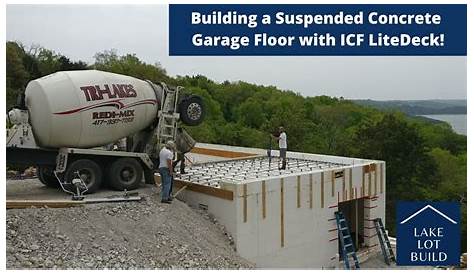 Suspended Floor Garage Precast Concrete Slabs For