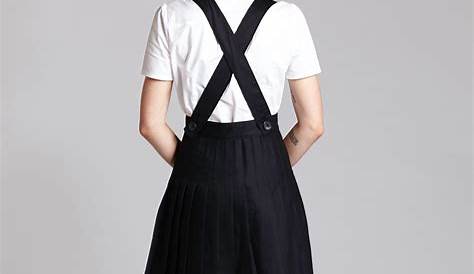 Forever 21 Gypsy Warrior Amber Suspender Skirt in Black Lyst