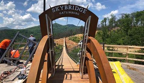 Suspension Bridge In Gatlinburg Tennessee New Very Cool Long Picture Of Smoky