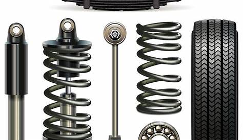 Suspension Car Parts FCS Auto Strut And Coil Spring Assembly