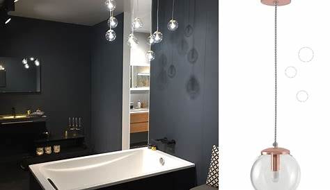 Suspension Verre Salle De Bain Luminaire s 30 Belles Photos Et Bons Conseils